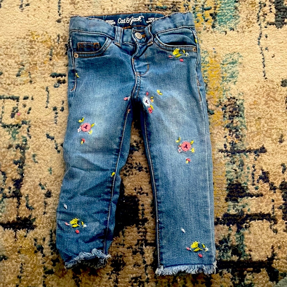 Gently used toddler girl jeans